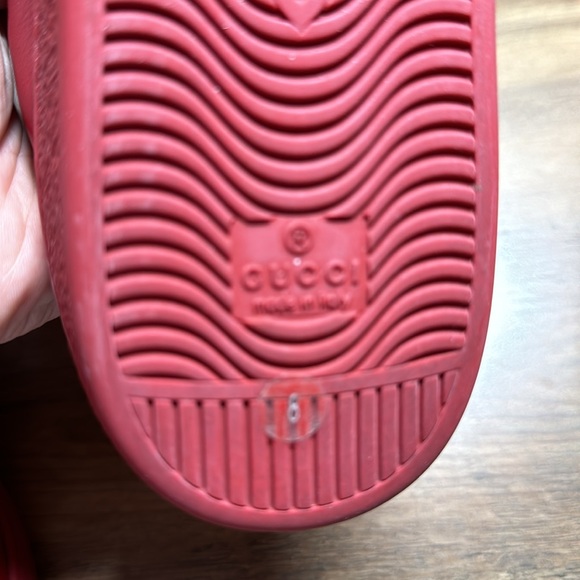 Gucci red Ace sneakers. NIB! - Picture 7 of 10